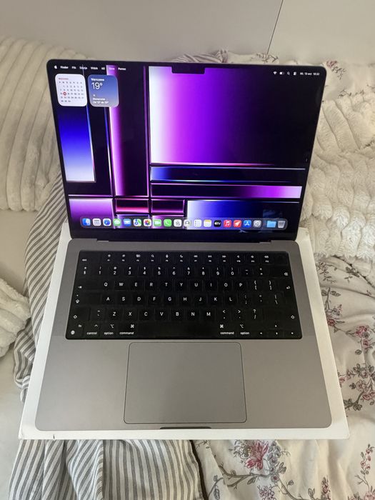 Bateria 100% Macbook Pro 14” 16/512gb