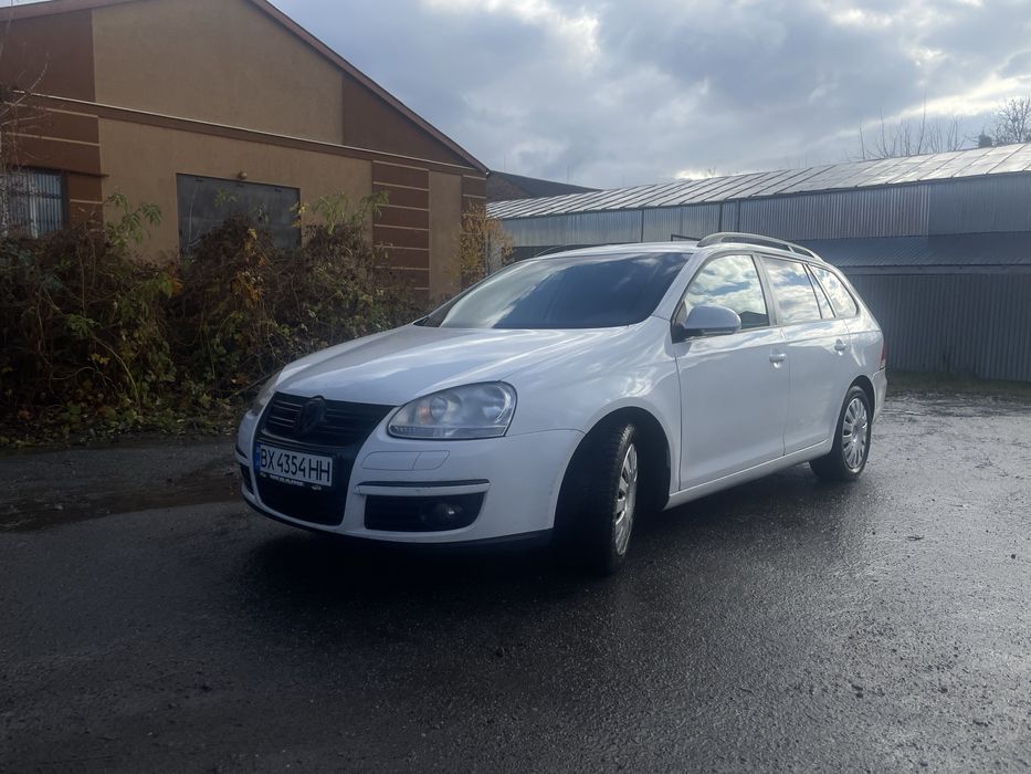 Volkswagen Golf 5 1.9TDI 2009 білий
