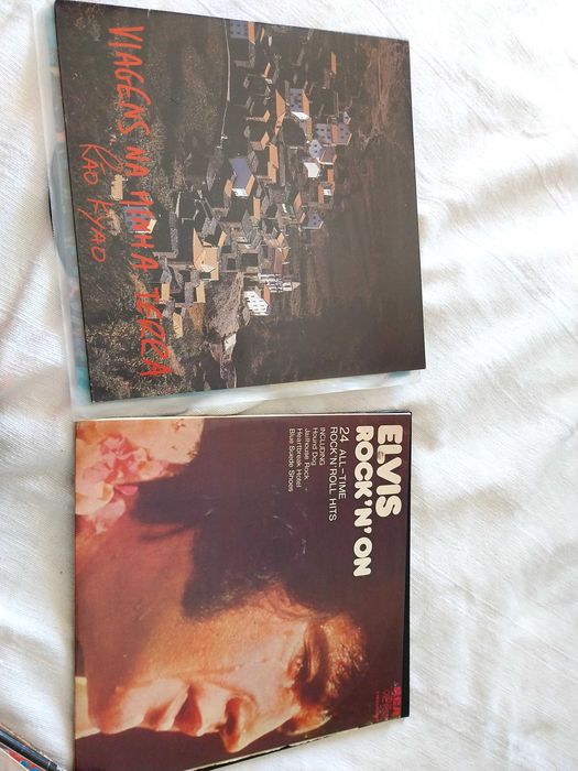 Vinis antigos singles e LP