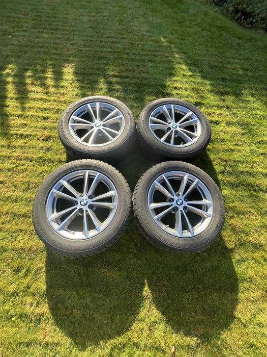 Koła zimowe BMW, 225/55R17, opony Dunlop SP Winter Sport RunFlat,