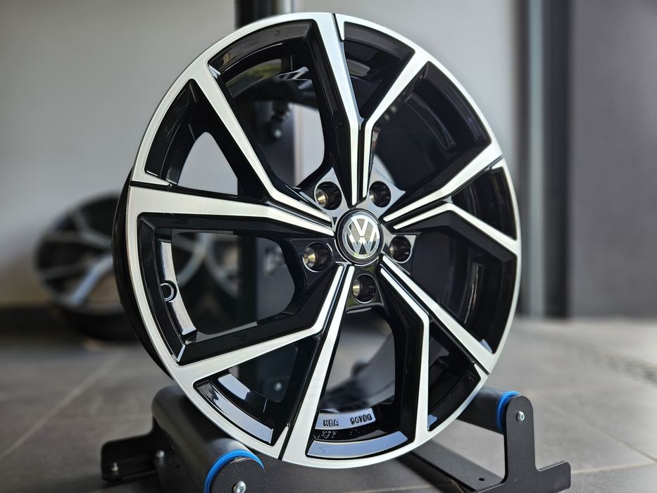 VW T-Roc 17 " Nowe 5x112 TRoc T Roc Alufelgi Czarne Volkswagen Felgi