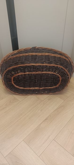 Kosz wiklinowy ozdobny