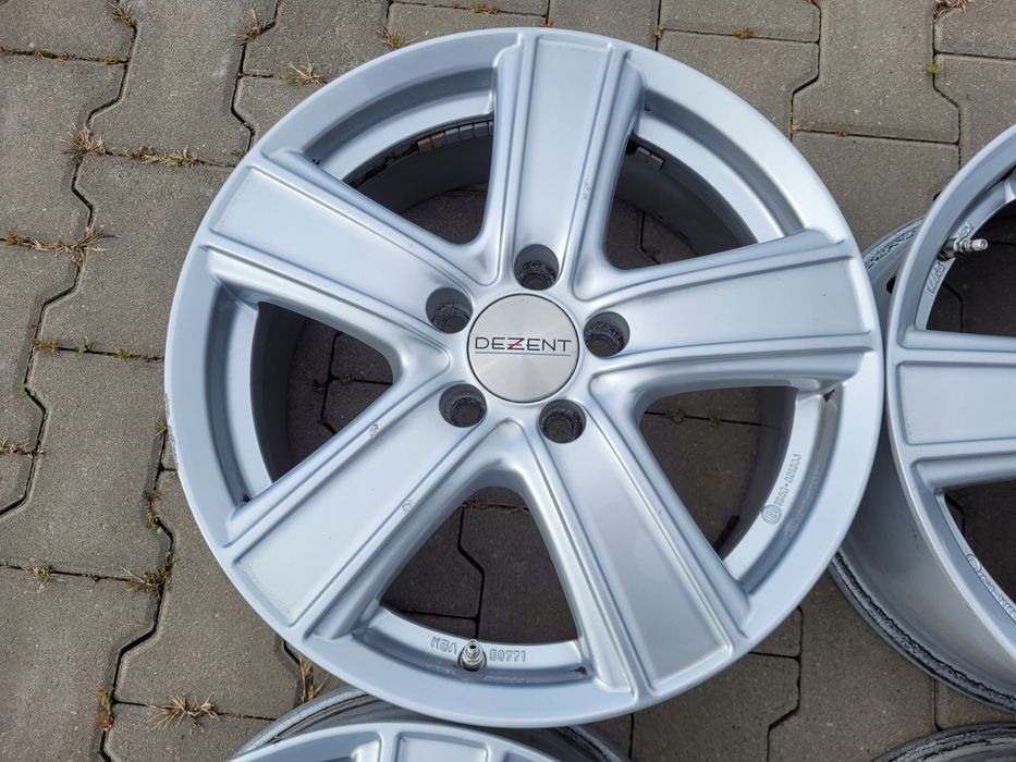 felgi aluminiowe dezent 7jx17 5x112 et51 czujniki!!