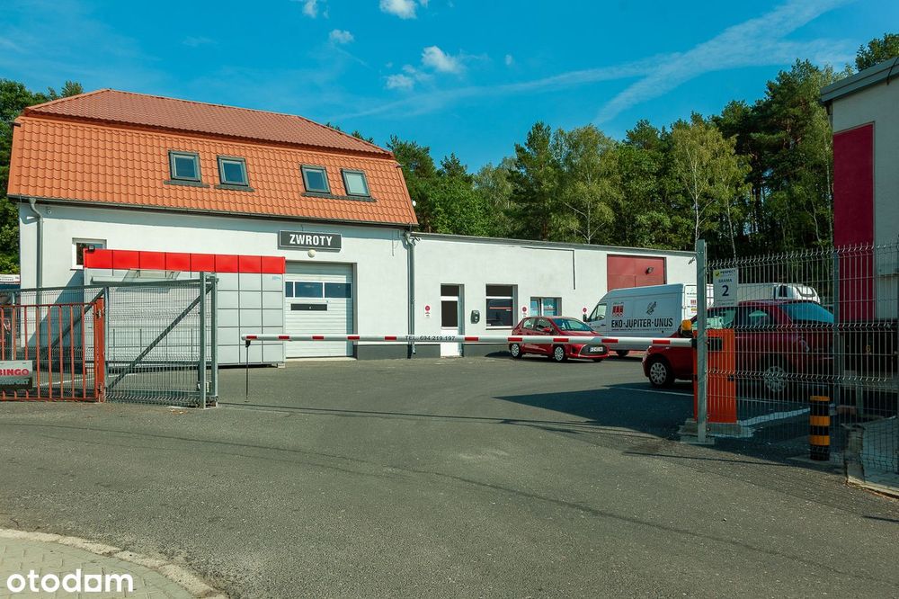 Wynajem – Budynek biurowo-magazynowy z zapleczem socjalnym | Parking