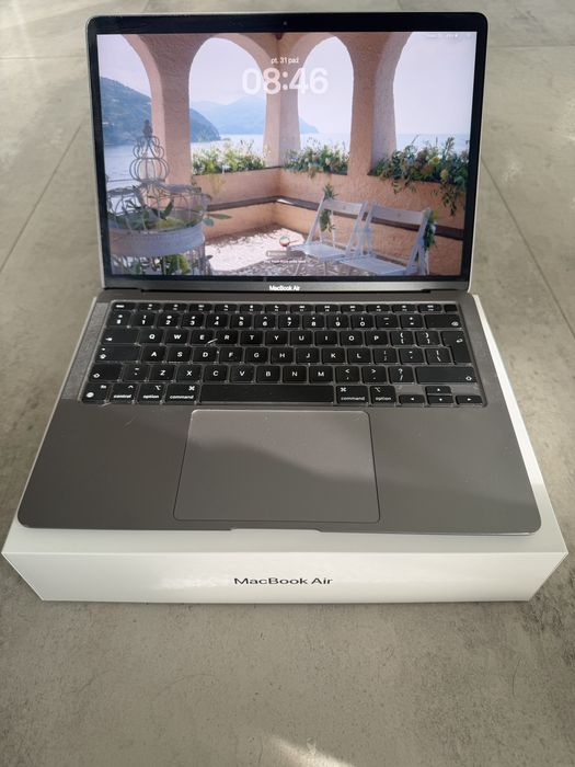 Macbook Air M1 A2337 - 256GB 9 miesiecy gwarancji