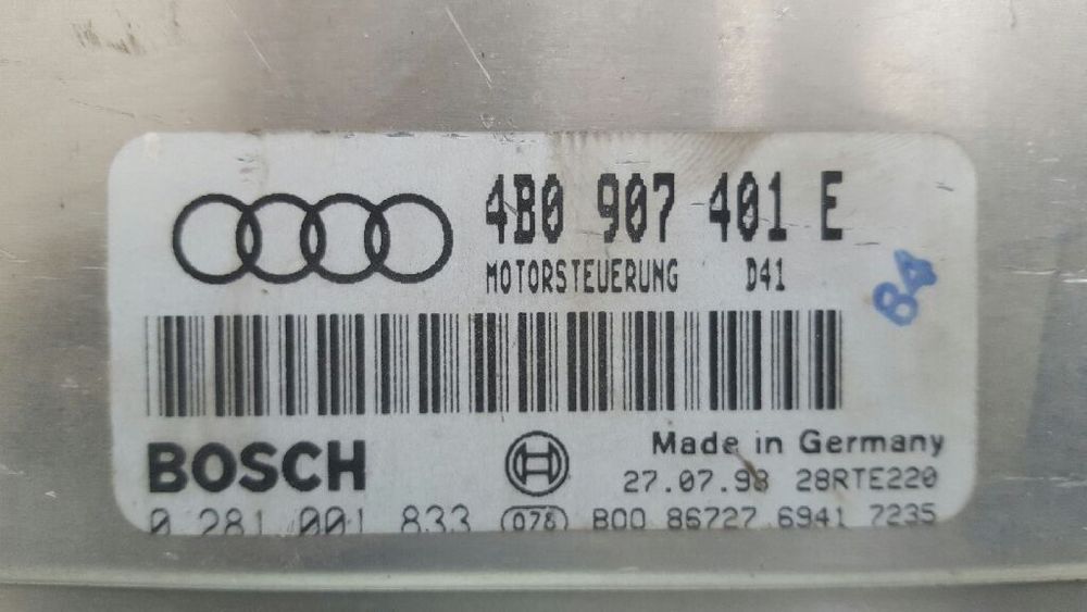 CENTRALINA MOTOR UCE AUDI A6 1998 -4B0907401E
