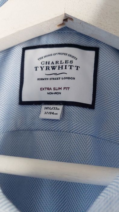 Koszula niebieska Charles Tyrwhitt r14, 5, 33 in