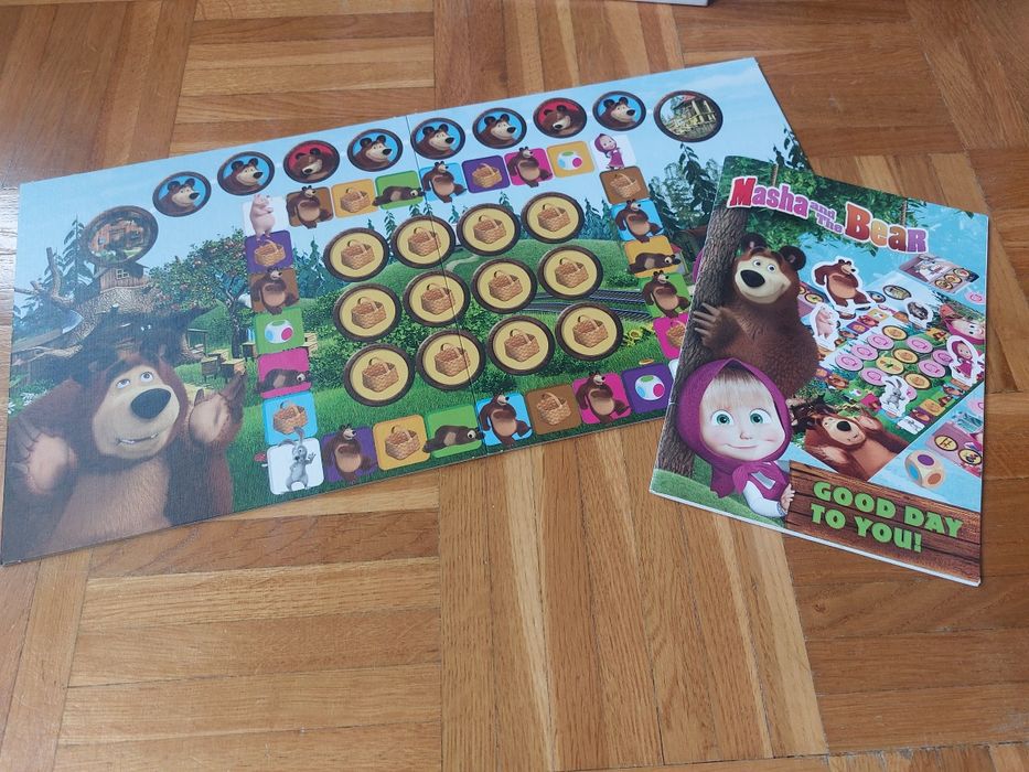 Gra planszowa Masza i Niedźwiedź