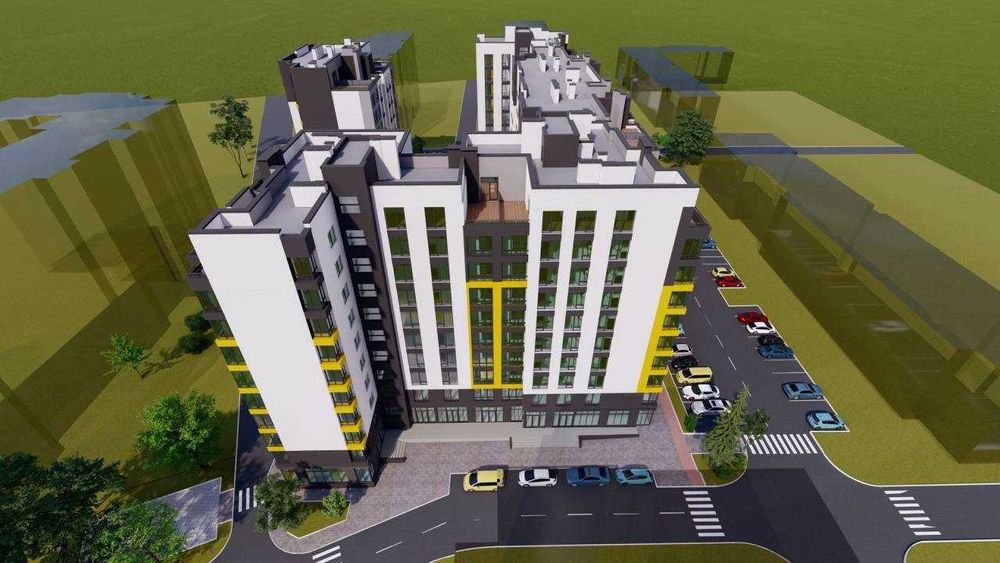 Продається Видова 3 кім. квартира в ЖК Каскад-Ярко!!!