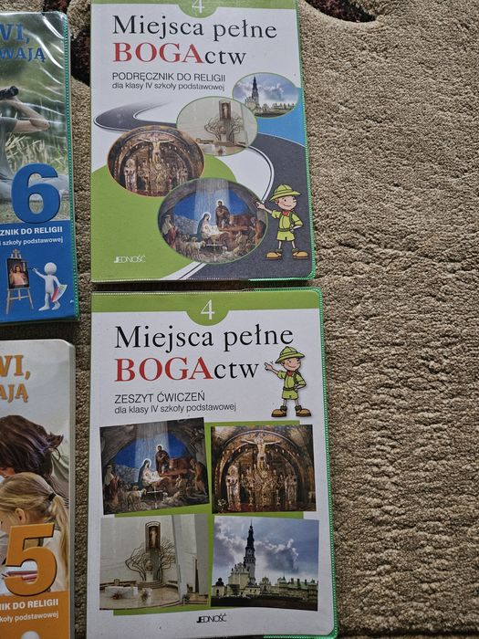 Książki do religii klasa 4i 6