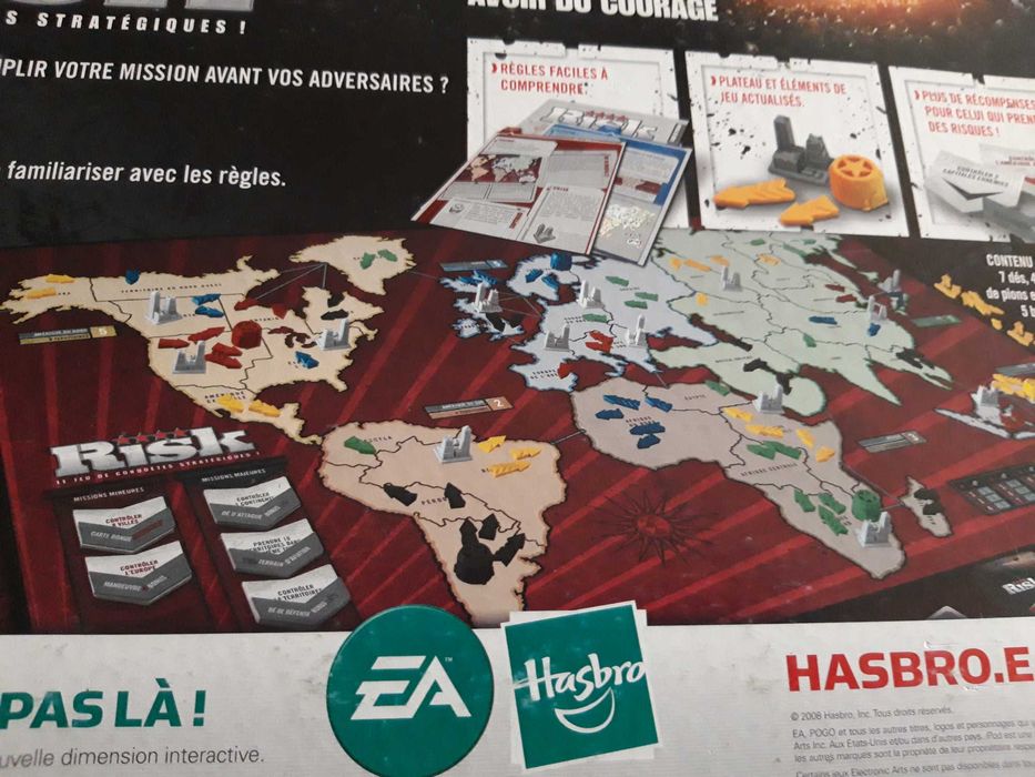 Jogo de tabuleiro, sociedade RISK.