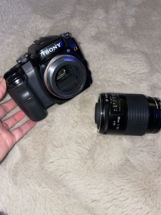 Sony α100 + Lente Tamron SP