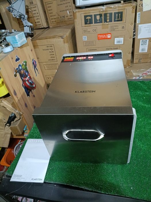 Klarstein fruit jerky 8 steel stalowy dehydrator suszarka do żywności