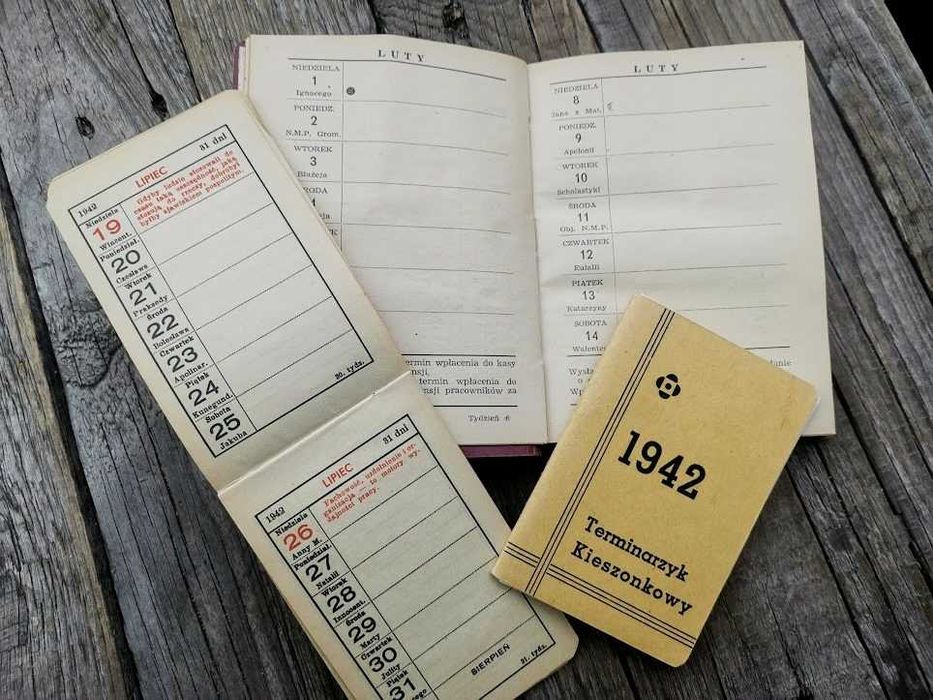 Kartka z kalendarza terminowa - wszystkie roczniki. Wysyłka OLX