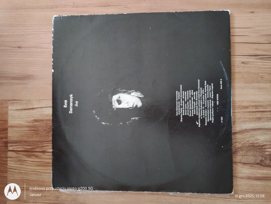 Płyty gramofonowe Eva Demarczyk 1982r