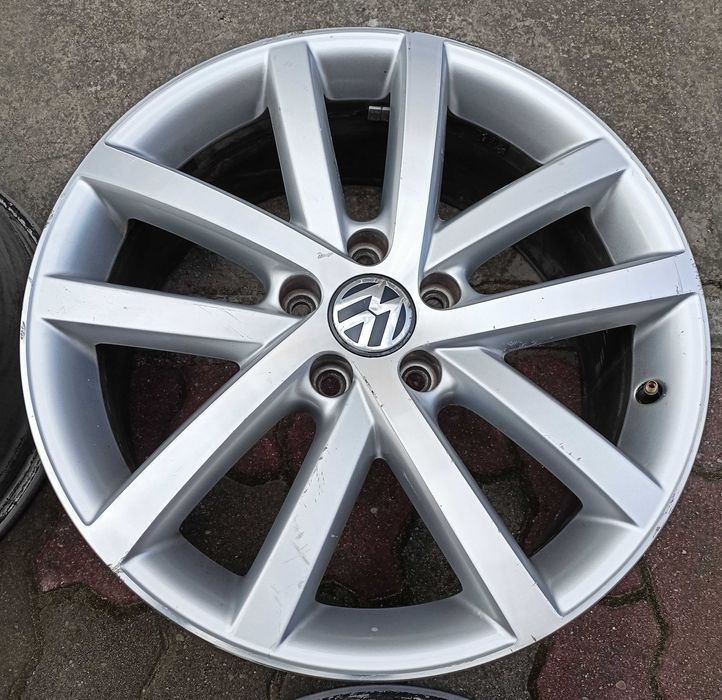 Alusy 18 5x112 5K0 Org VW GOLF PASSAT TOURAN CADDY T4 Seat Skoda A6 A4