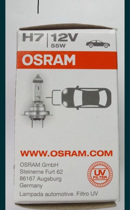 Żarówki H7 12V OSRAM