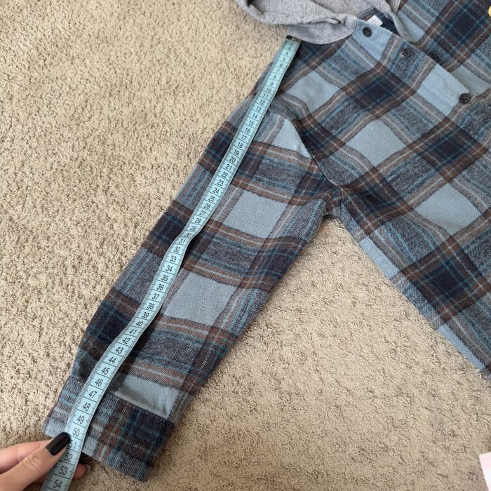 Тепла картата сорочка від Zara 116-122 см (куртка-рубашка з капюшоном)