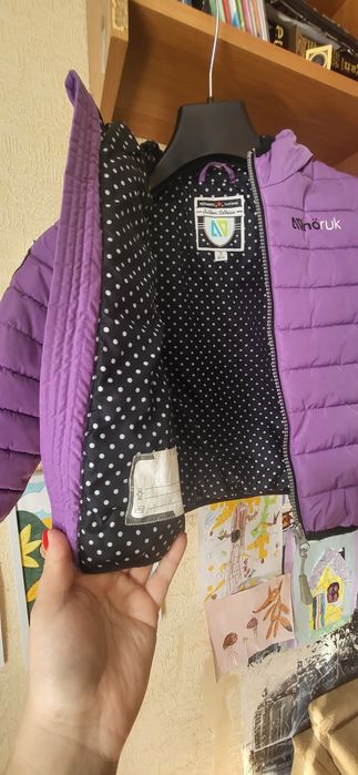 Куртка Nano, осінь-зима, для дівчинки 98-112 р.