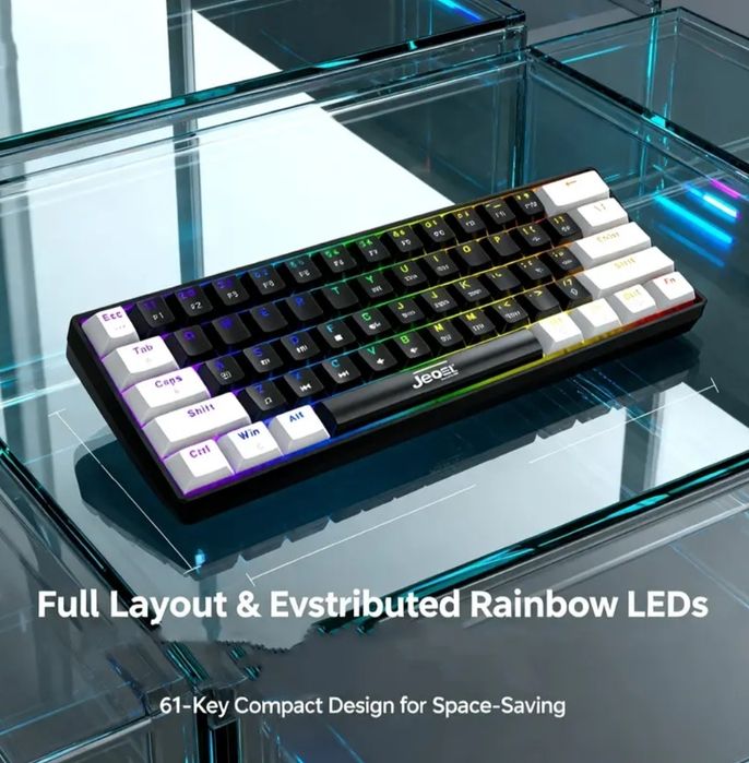 ‼️Акція‼️Механічна дротова клавіатура Jedel KL-69‼️Top‼️