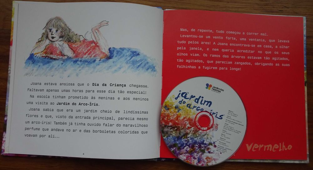 Jardim do Arco Íris (Inclui CD com a música "Jardim do Arco-Íris)