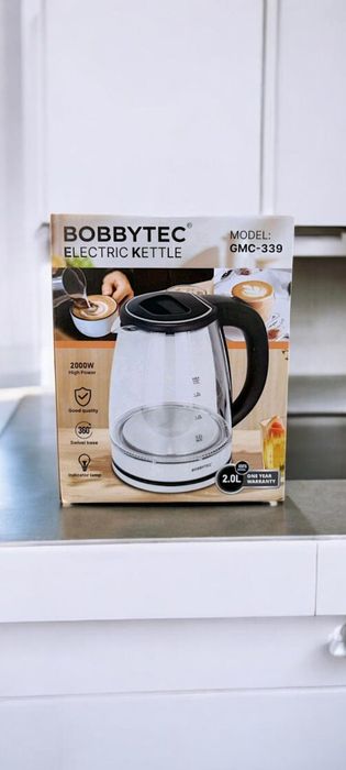 Лідери продажів. Ел. Чайники з підсвічуванням Luma Bella та Bobbytec