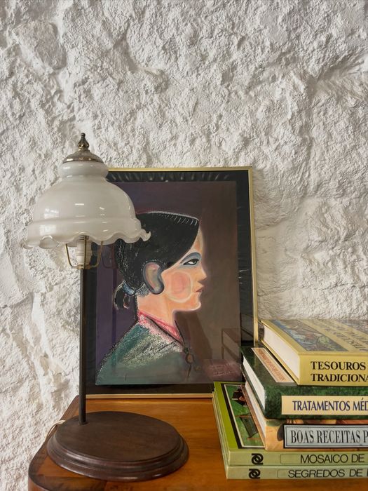 Quadro retrato perfil