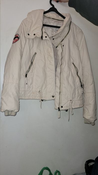 Casaco beje tamanho S