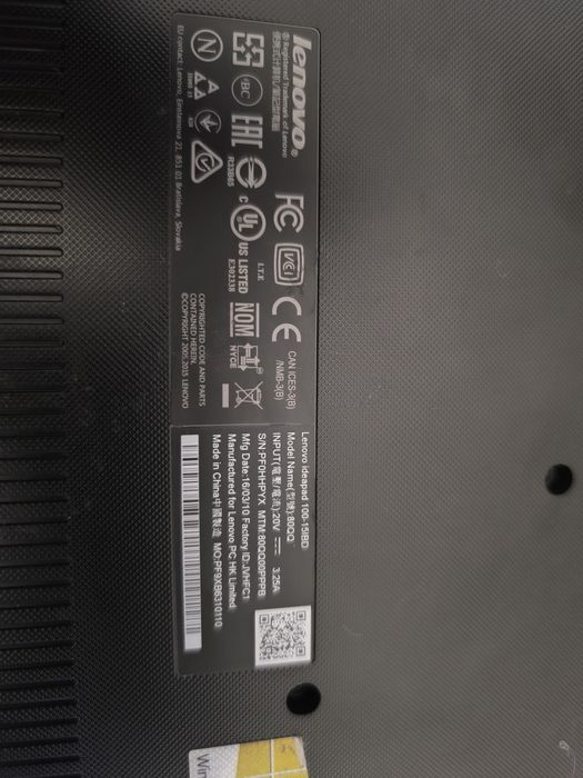 Lenovo Ideapad 100-15IBD i3/4GB/920M