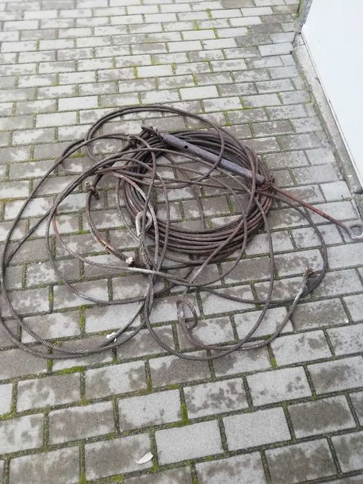 новий трос стальний  12 мм