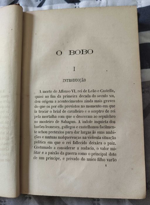 O Bobo De Alexandre Herculano 1878, 1ª edição