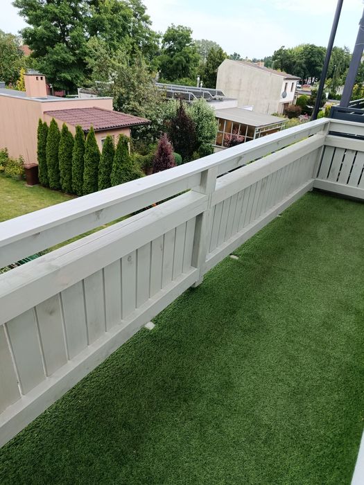 Balustrady sosnowe