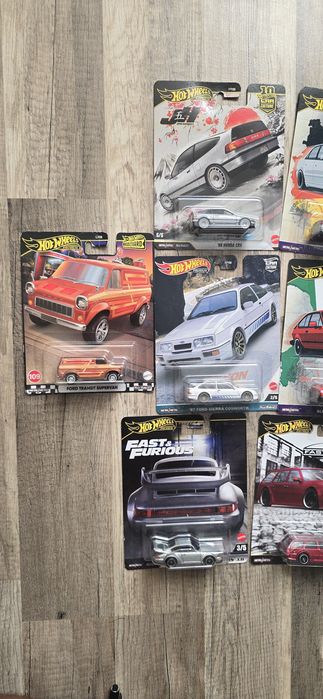 Autka hot wheels samochodziki kolekcja mattel