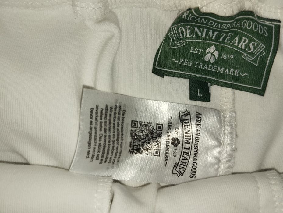 Spodenki bawełniane szorty dresowe cotton wreath Denim L