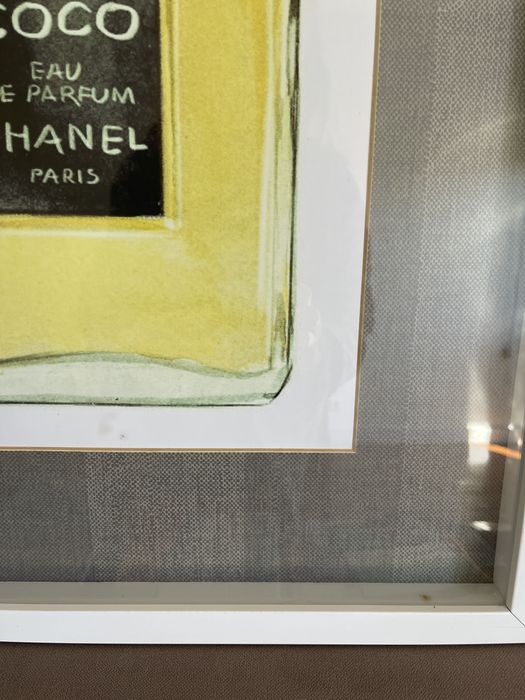 Quadro perfume chanel