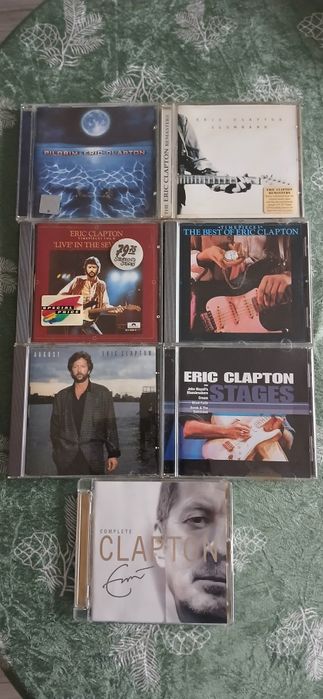 Eric Clapton cd.  8. szt kolekcja płyt