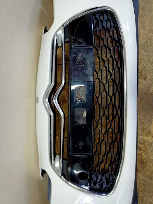 Citroen DS3 zderzak przód przedni biały demontaż halogeny oryginał