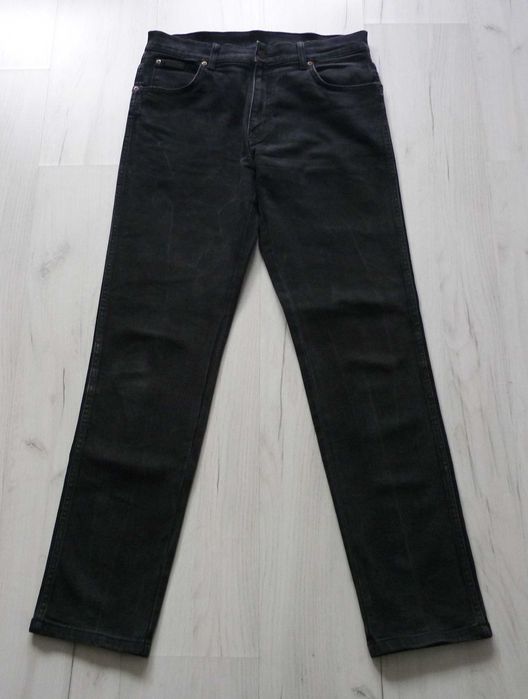 Męskie spodnie jeansowe WRANGLER rozm L W33 L36 STRETCH wysyłka gratis