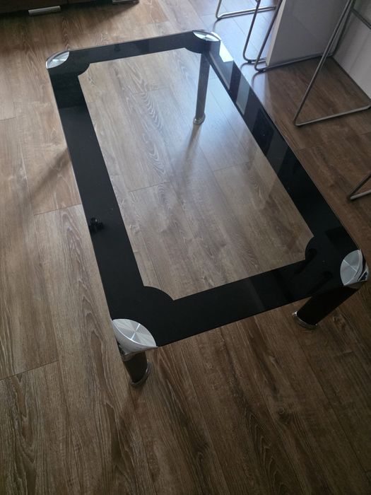 Ława stolik szklany szklana 120x70x44