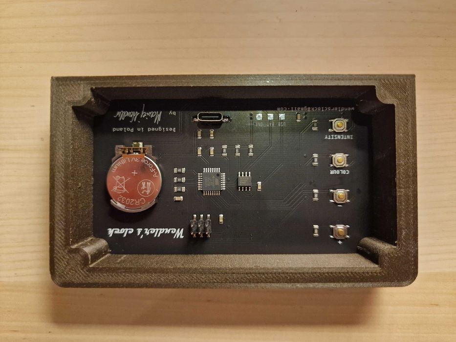 Zegar binarny v2 #diodyProgramowalne #binaryClock