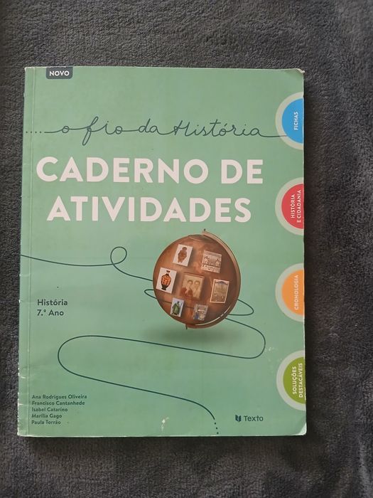Caderno de actividades História 7 ano
