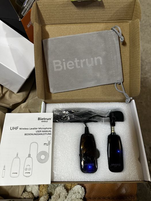 Петличний мікрофон Bietrun WXM10 безпровідний