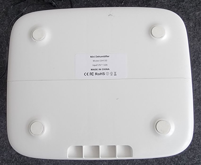 Осушувач повітря 2.6 л Mini Dehumidifier DH130 Портативний мінісушувач