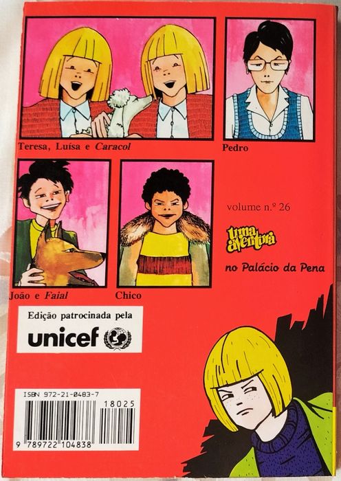 Livro "Os Cinco... e o Tesouro do Pirata"