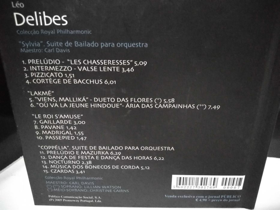Cds com Livro Compositores Tchaikovsky,Antonín Dvořák e Léo Delibes.