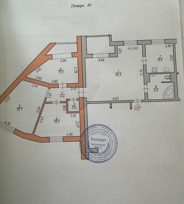 4+-rooms apartment apartment by the address (area 99,4 m²) - Atlanta.ua - photo 23