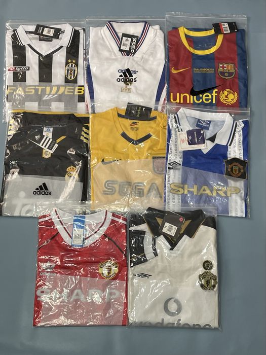 Camisolas de futebol desde 15 €