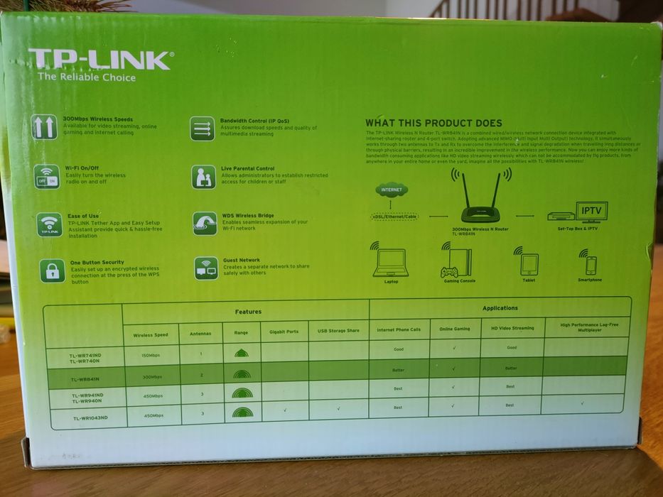 Router TP-LINK TL-WR841N