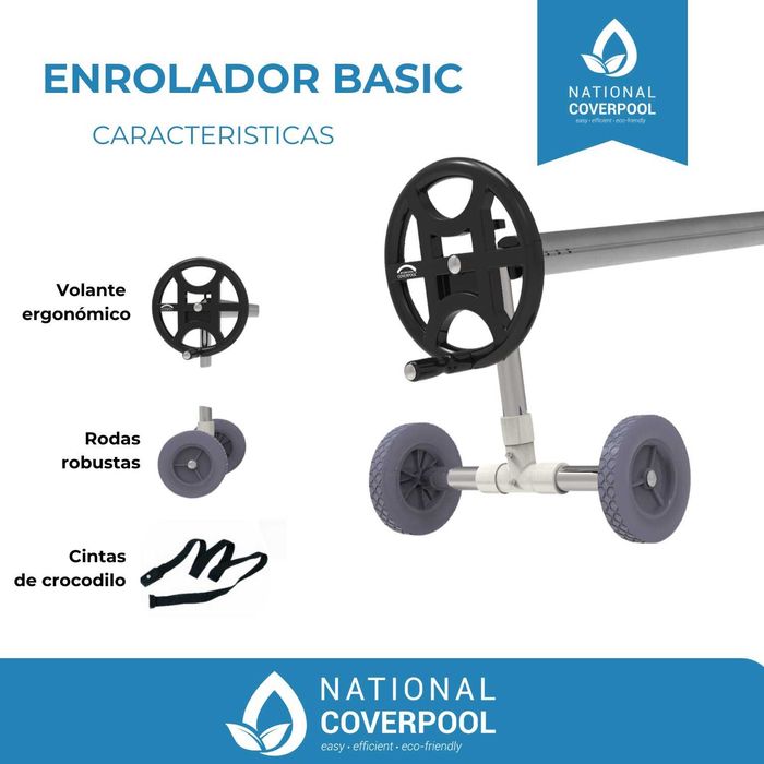 Enrolador para Cobertura Piscina - Entregas para todo o País