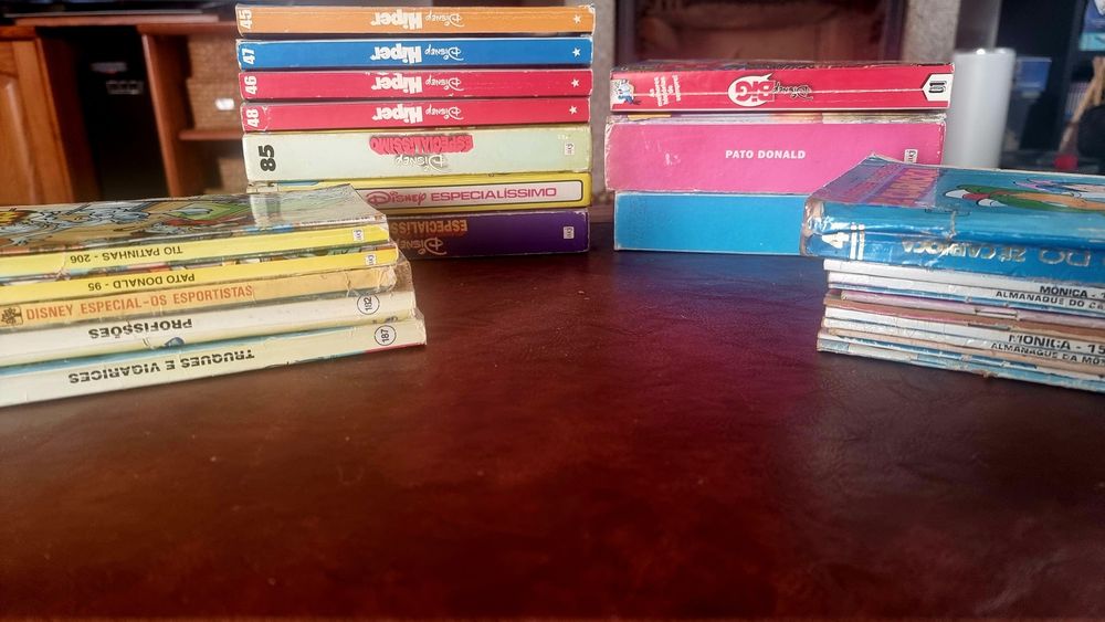Vendo lote de livros de Banda desenhada (Reservado): Disney e turma do Zé Carioca